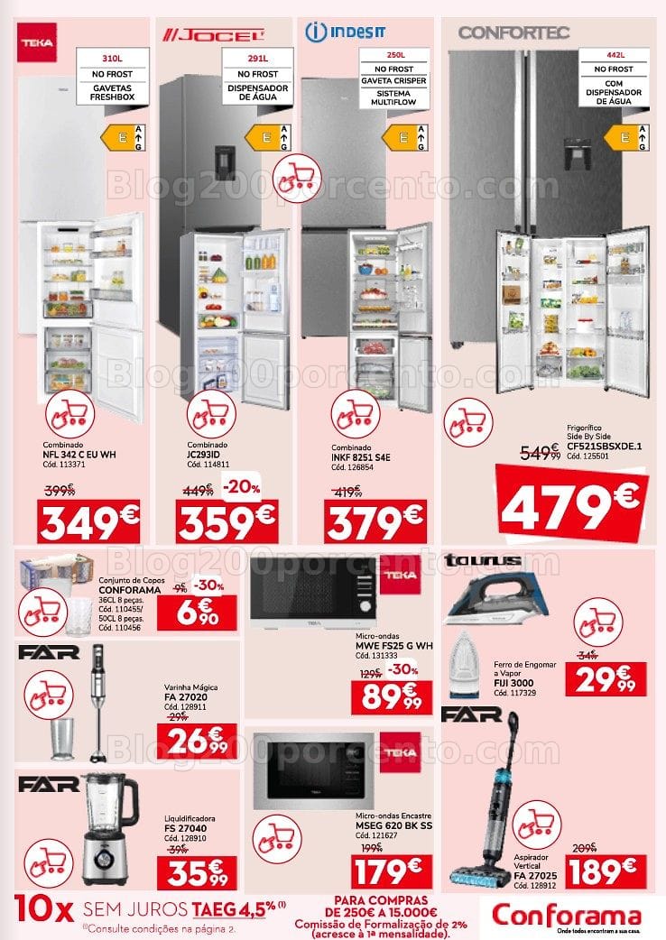 Antevisão Folheto CONFORAMA Promoções de 26 março a 29 abril